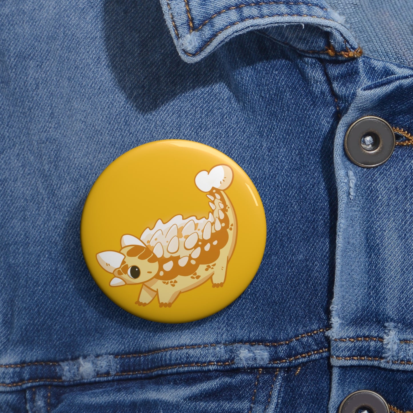 Ankylosaurus Pin Badge