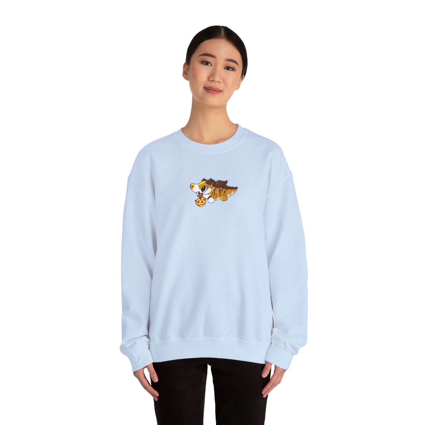 Limited Edition Desmond the Desmatosuchus Plushie Art - Unisex Heavy Blend™ Crewneck Sweatshirt