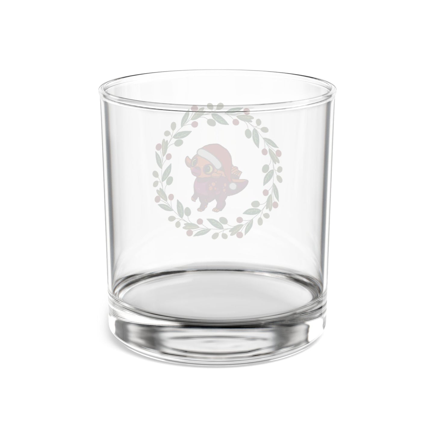 Holiday Retro Collectible Glass - Lesbian Pride Psittacosaurus