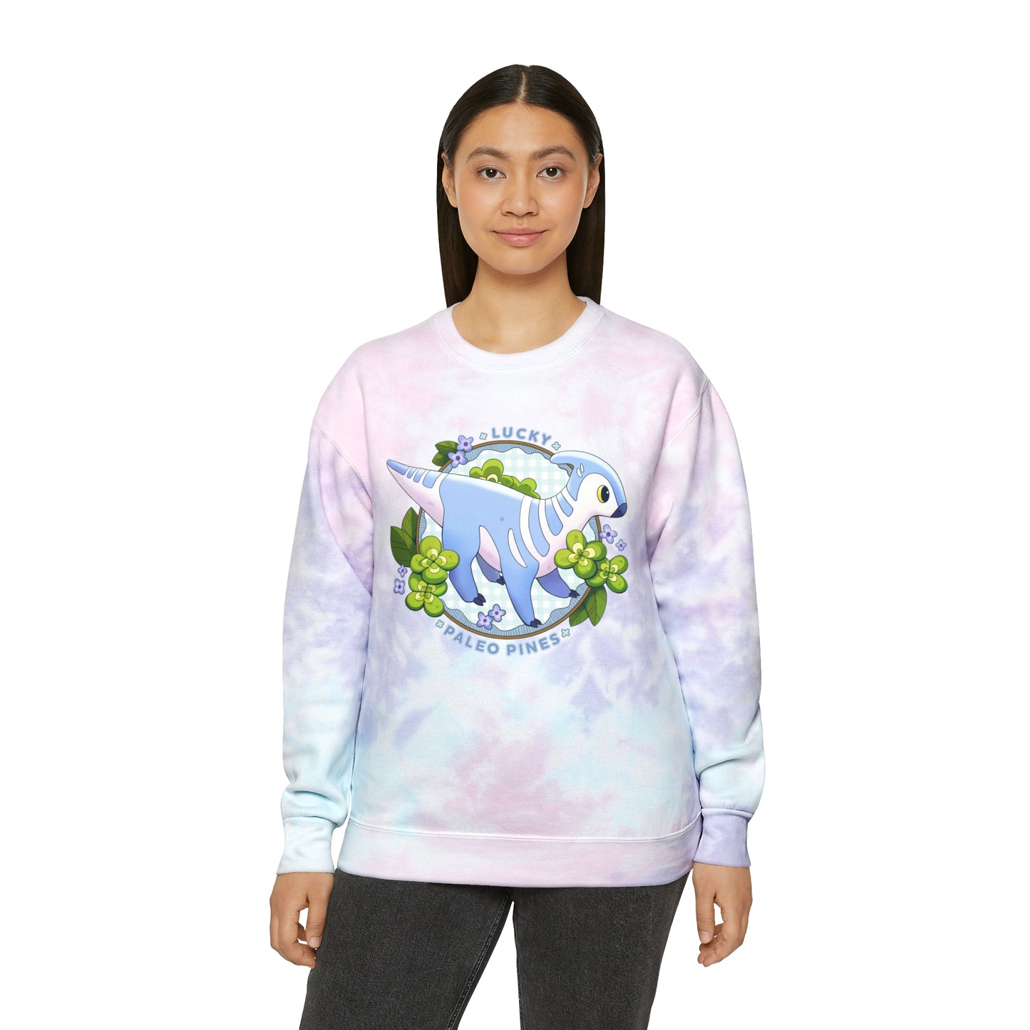 Triassea Lucky  - Unisex Tie-Dye Sweatshirt