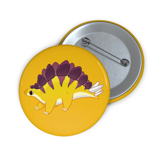 Stegosaurus Pin Badge