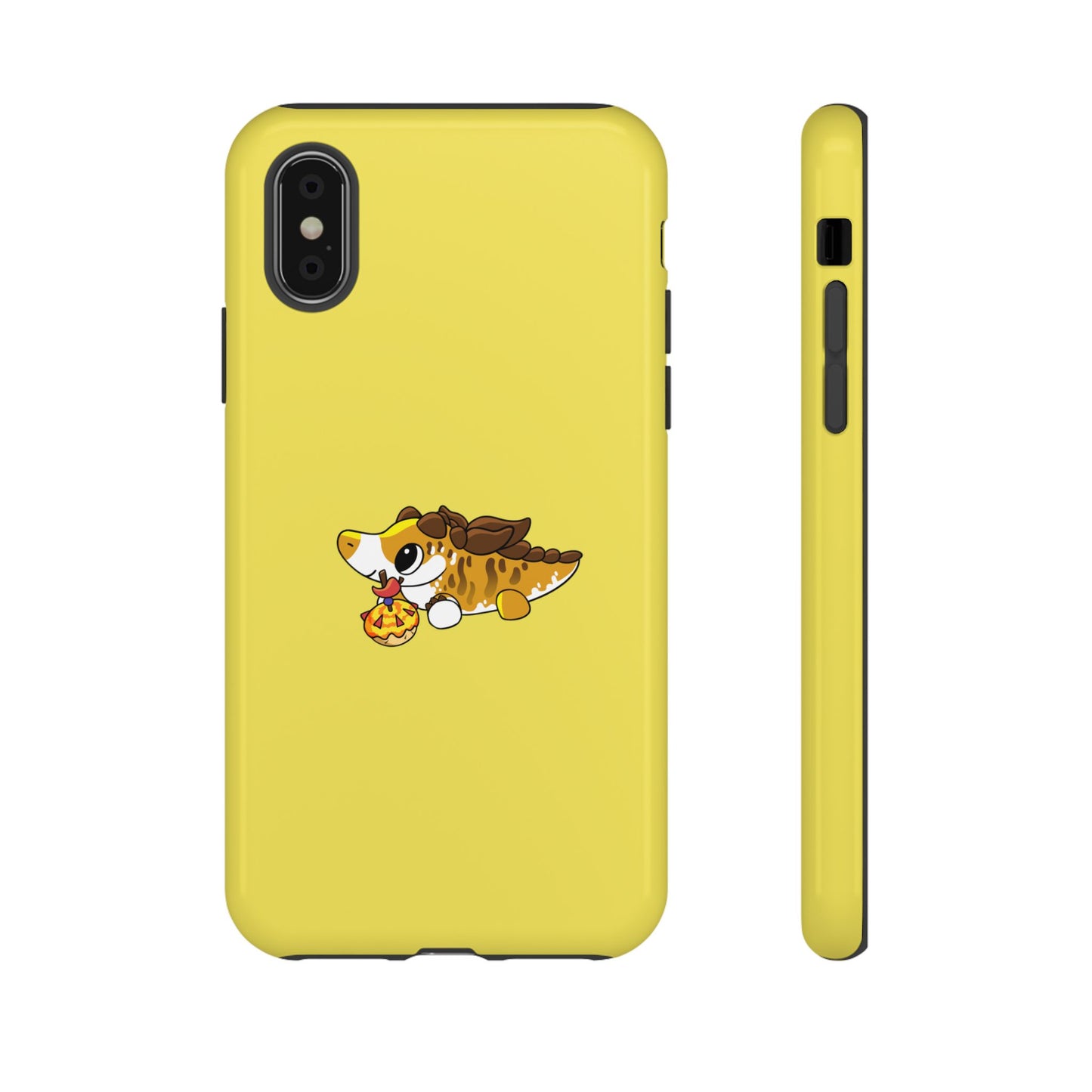 Limited Edition Desmond the Desmatosuchus Plushie Art - Phone Case