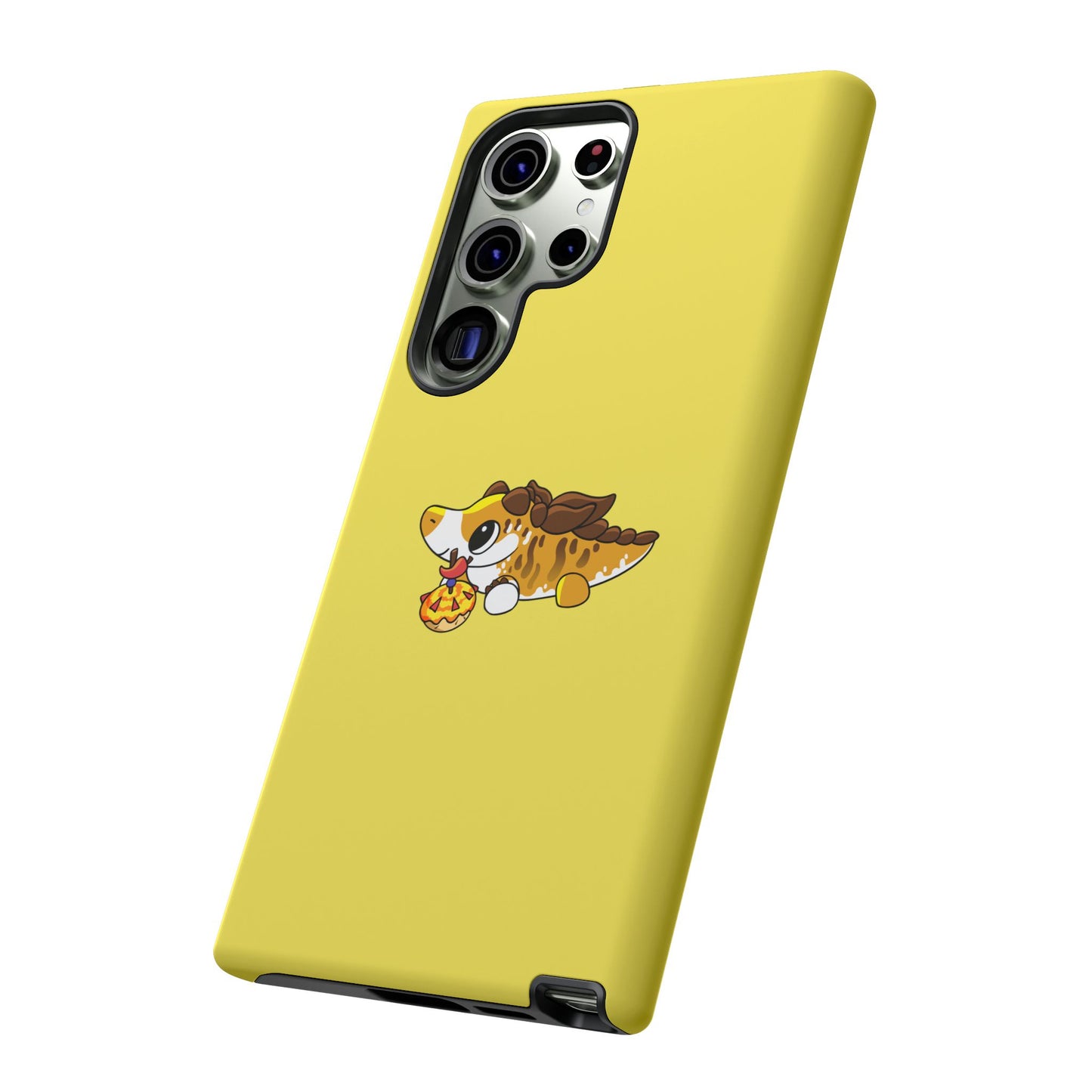 Limited Edition Desmond the Desmatosuchus Plushie Art - Phone Case
