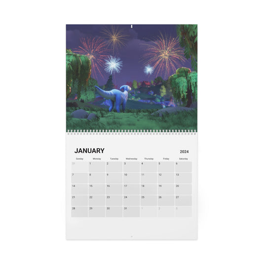 Paleo Pines Calendar (2024)