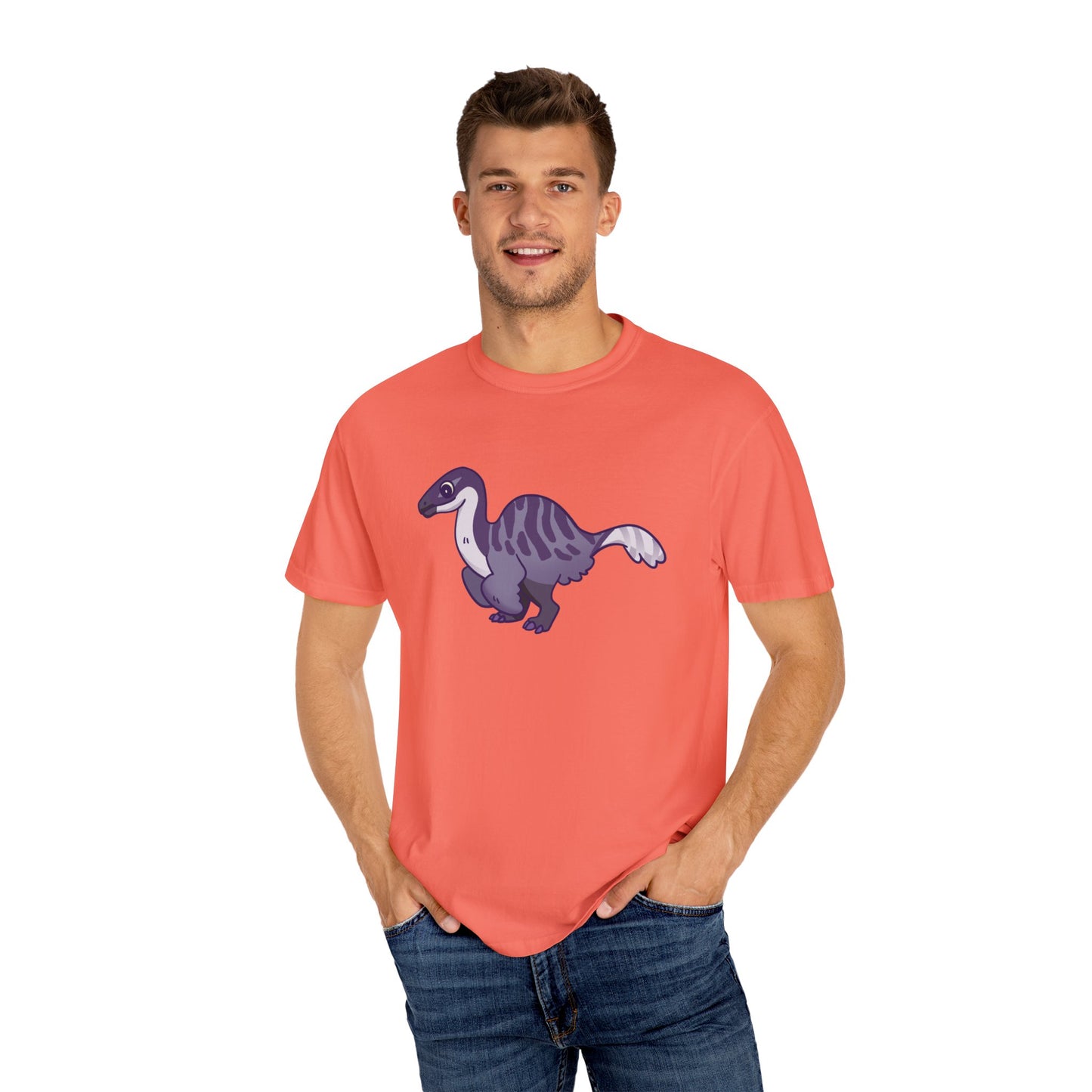 Asexual Pride Stripes Deinocheirus - T-Shirt