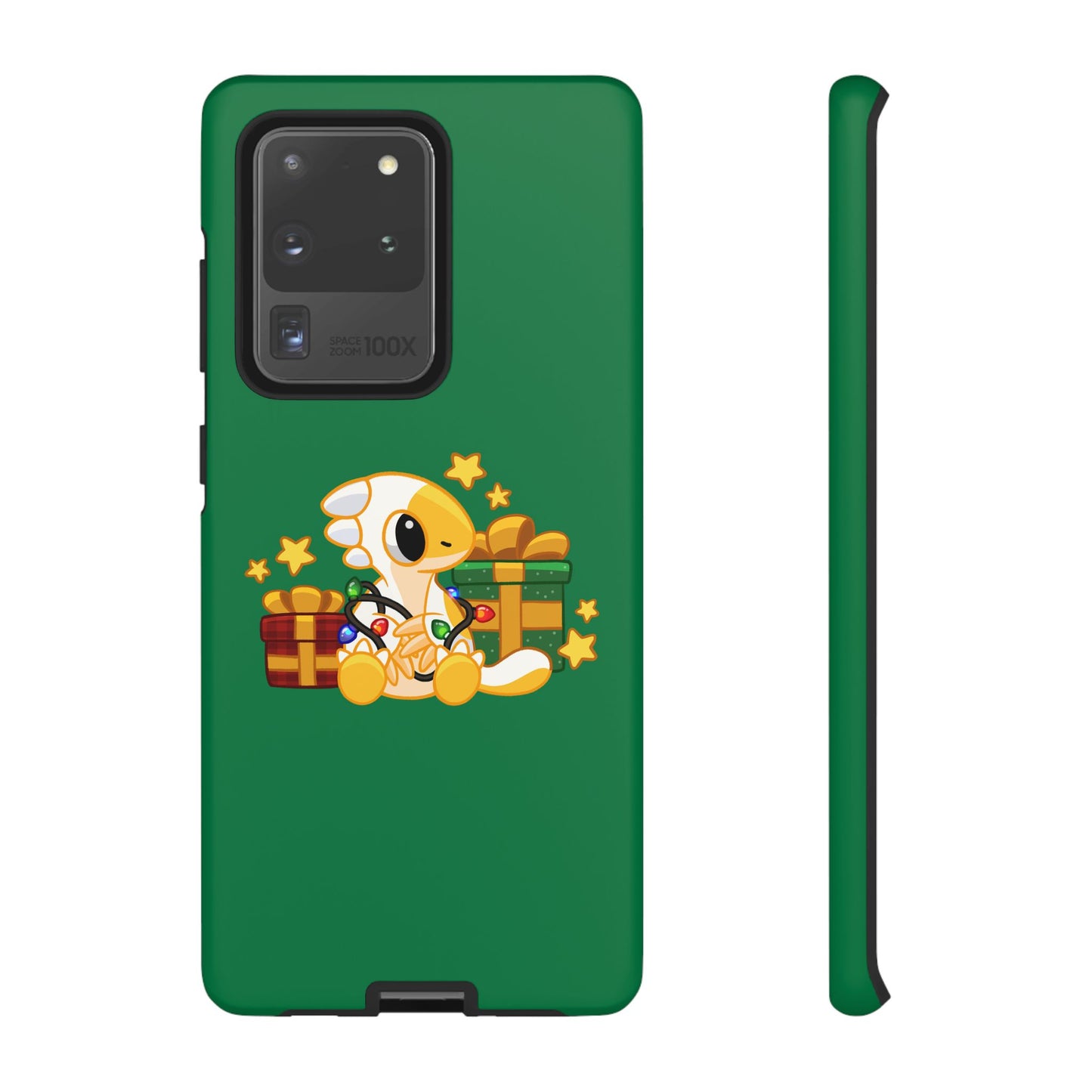 Limited Edition Scramble the Therizinosaurus Plushie Art - Phone Case