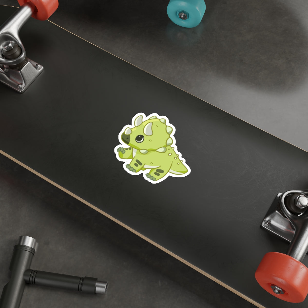 Triceratops Sticker - Die-Cut Stickers