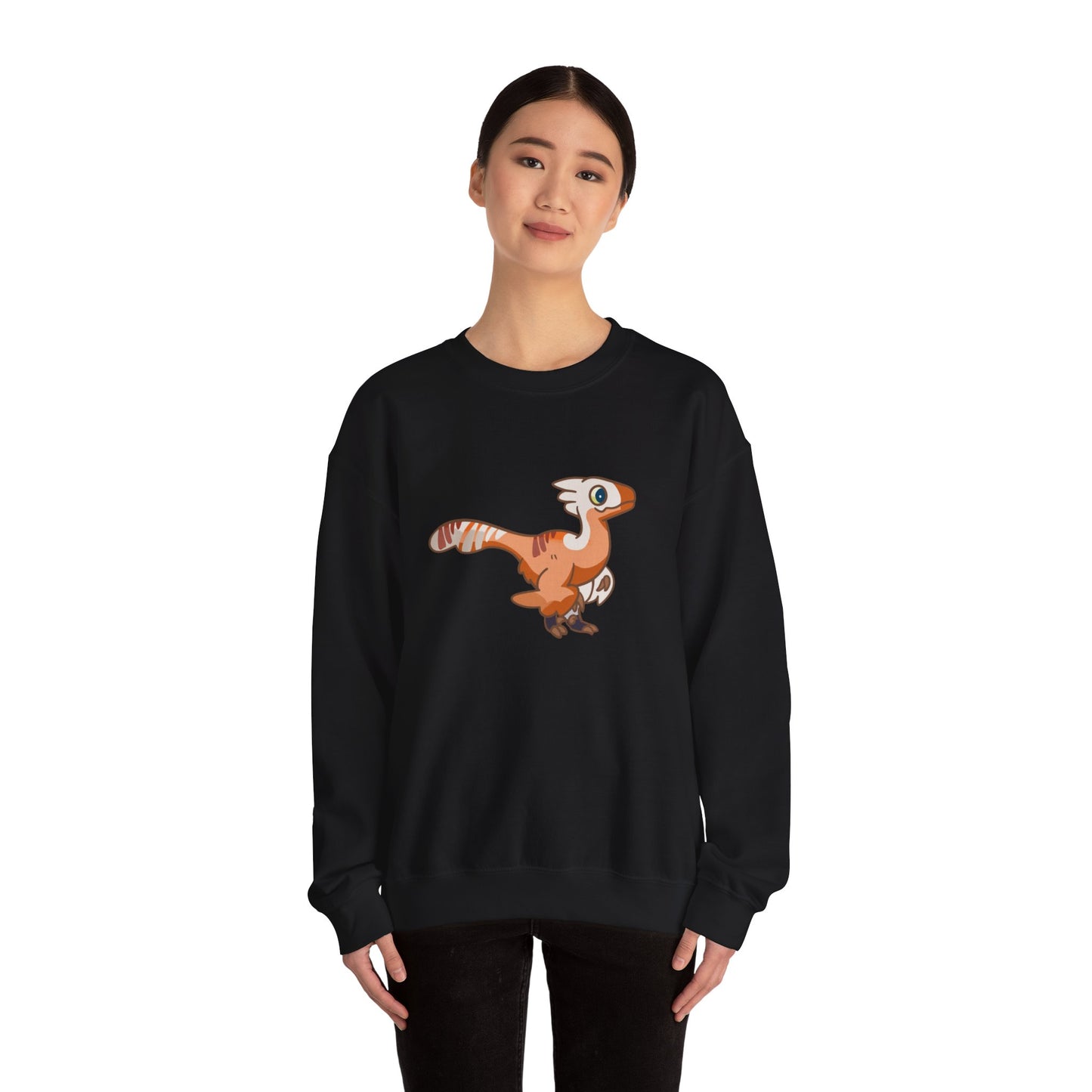 Carrot Troodon - Unisex Heavy Blend™ Crewneck Sweatshirt