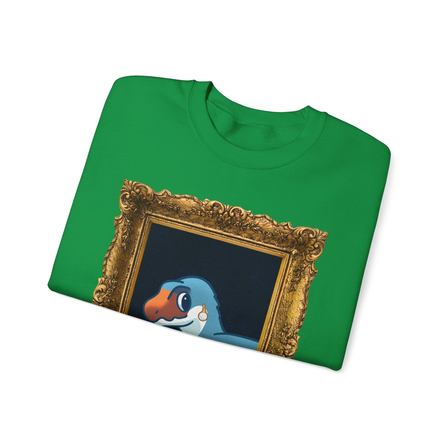 Megalo with a Pearl Earring - Unisex Heavy Blend™ Crewneck Sweatshirt