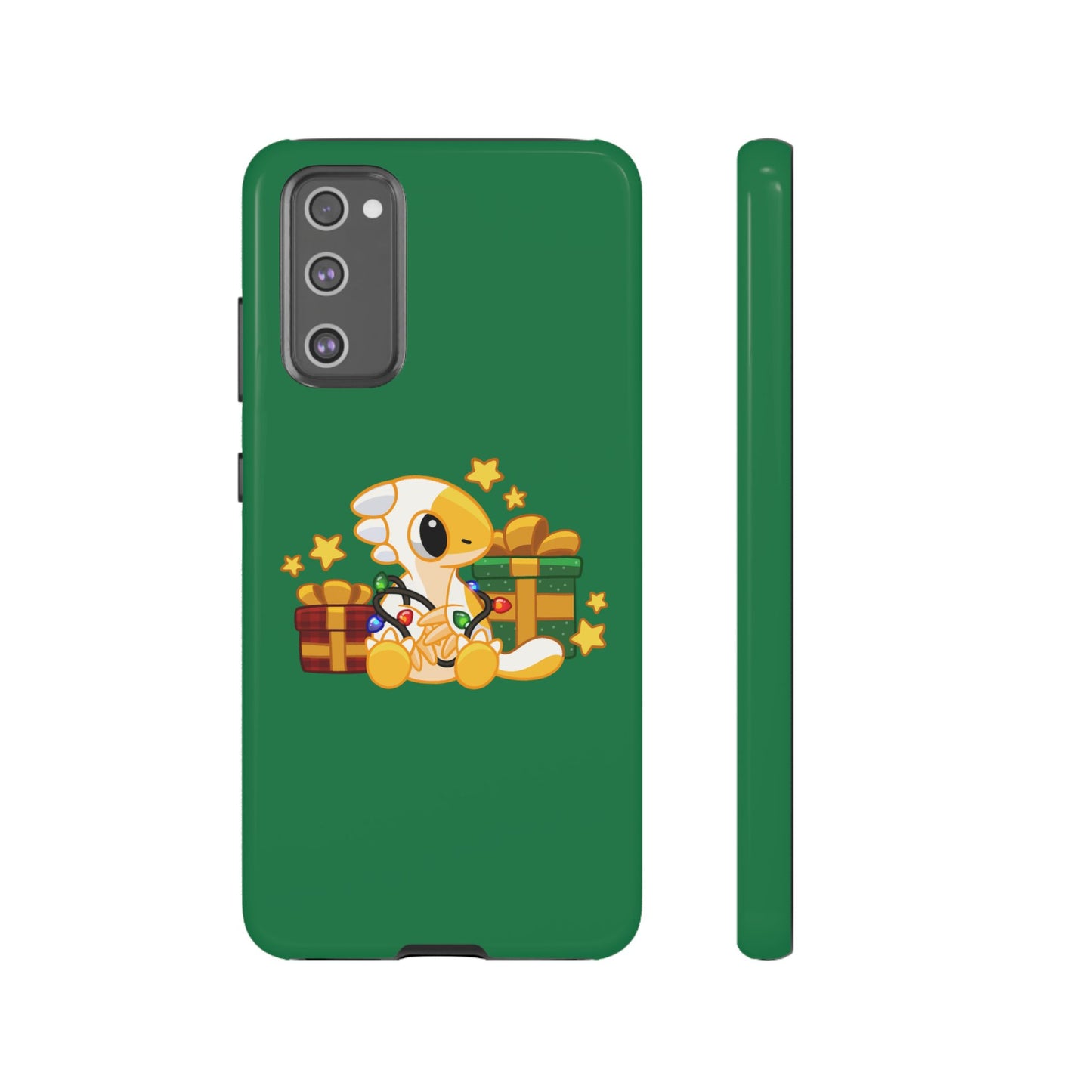 Limited Edition Scramble the Therizinosaurus Plushie Art - Phone Case