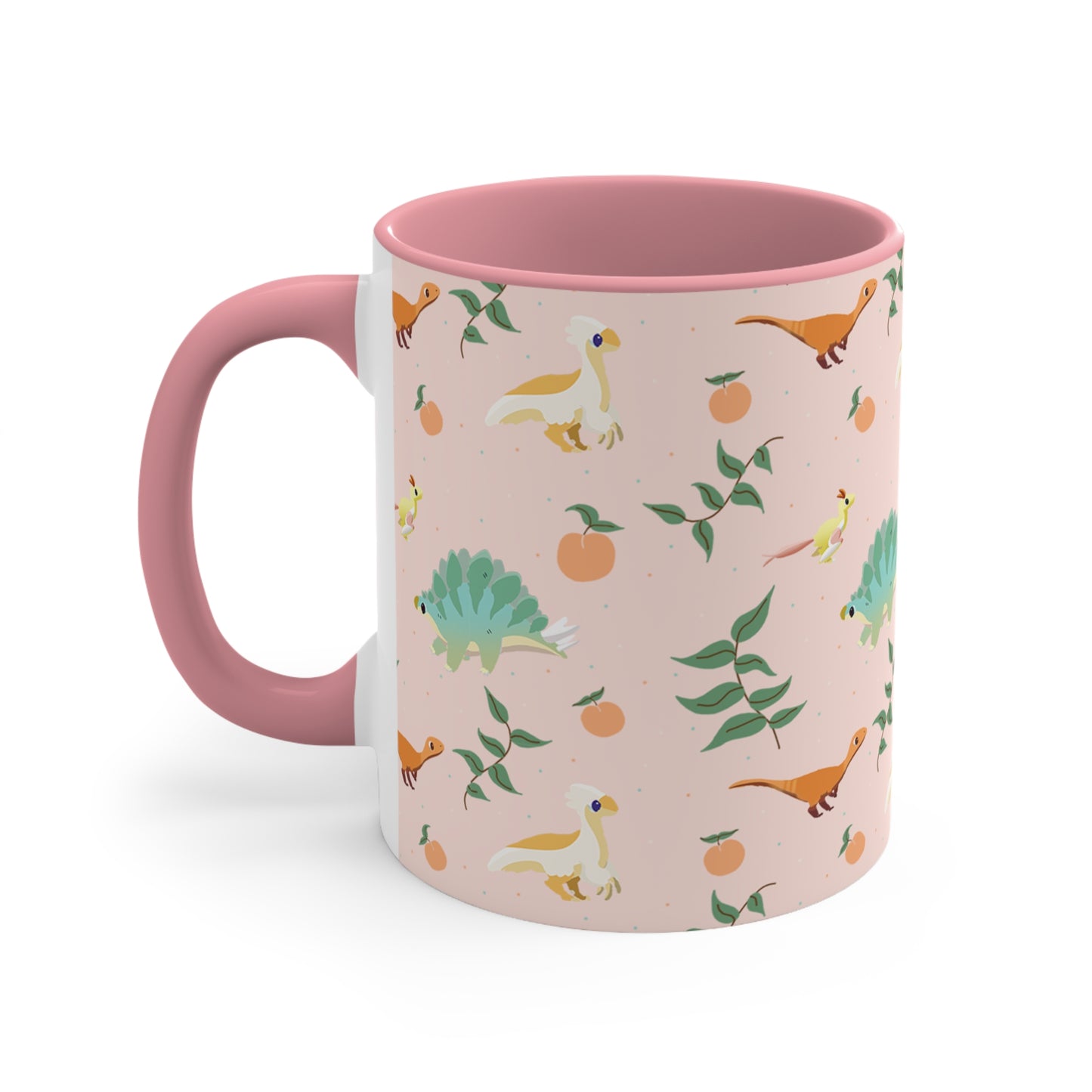 Peach Dinos - Mug