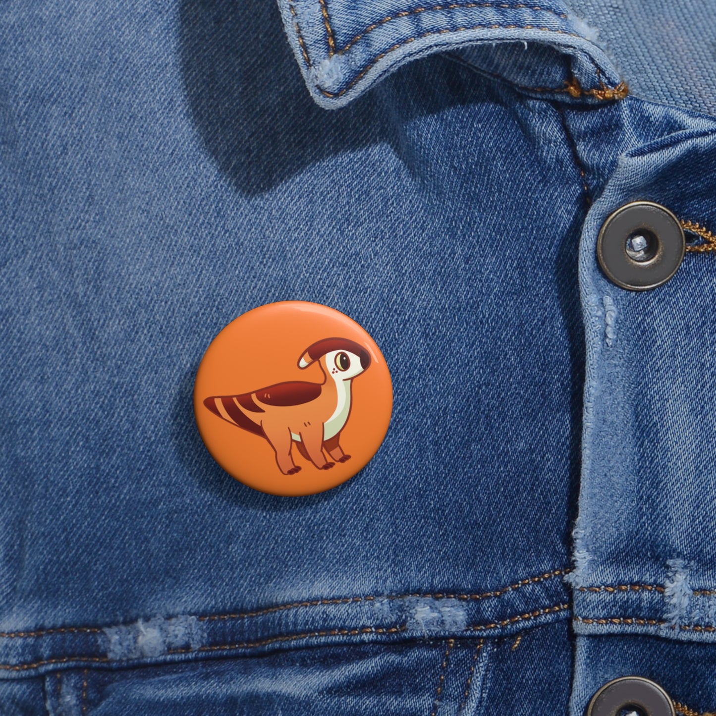 Parasaurolophus Pin Badge