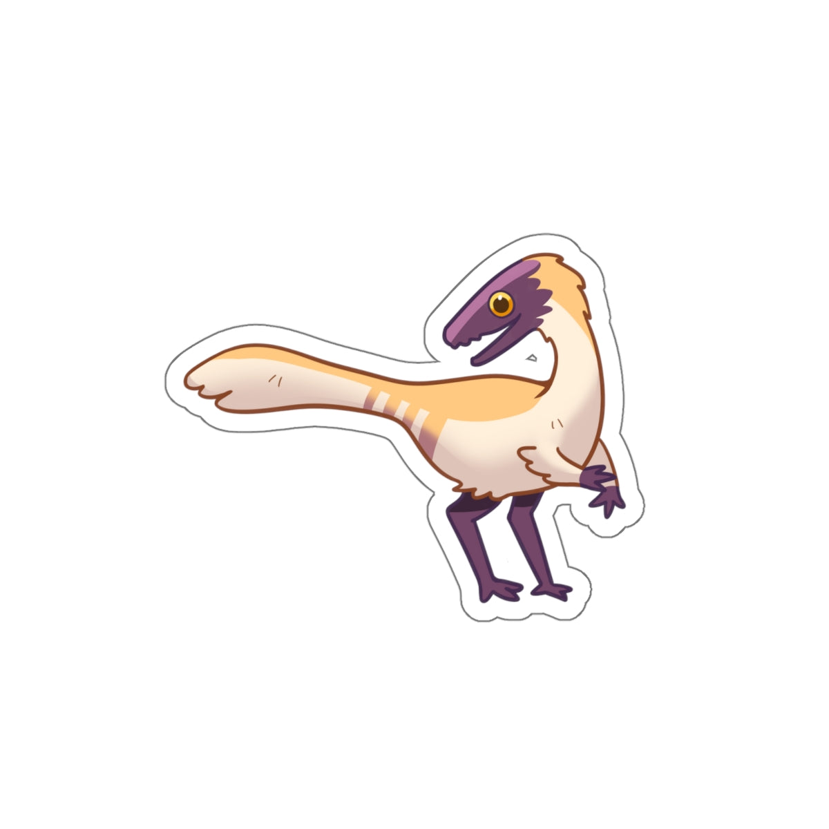 Compsognathus Sticker - Die-Cut Stickers