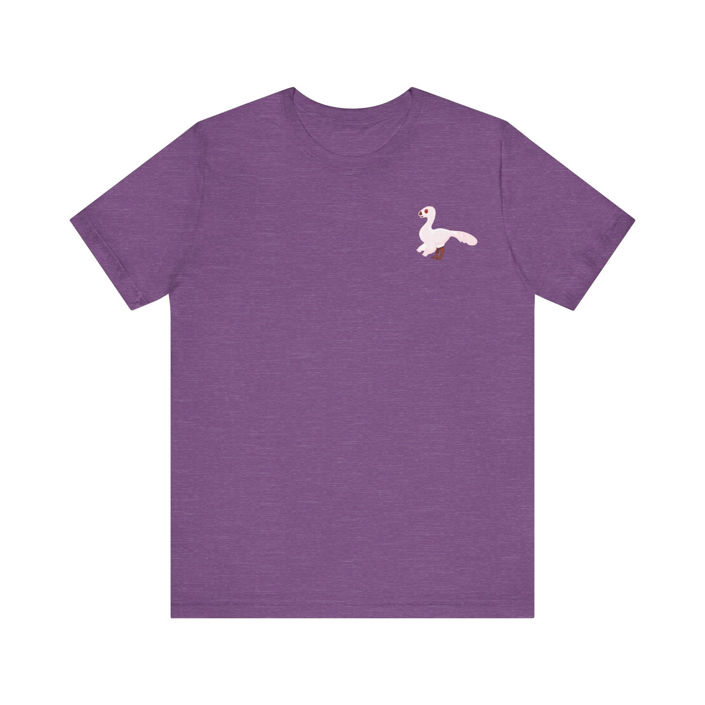 Limited Edition Limited Edition Albino Gallimimus  - Unisex Jersey Short Sleeve T-Shirt