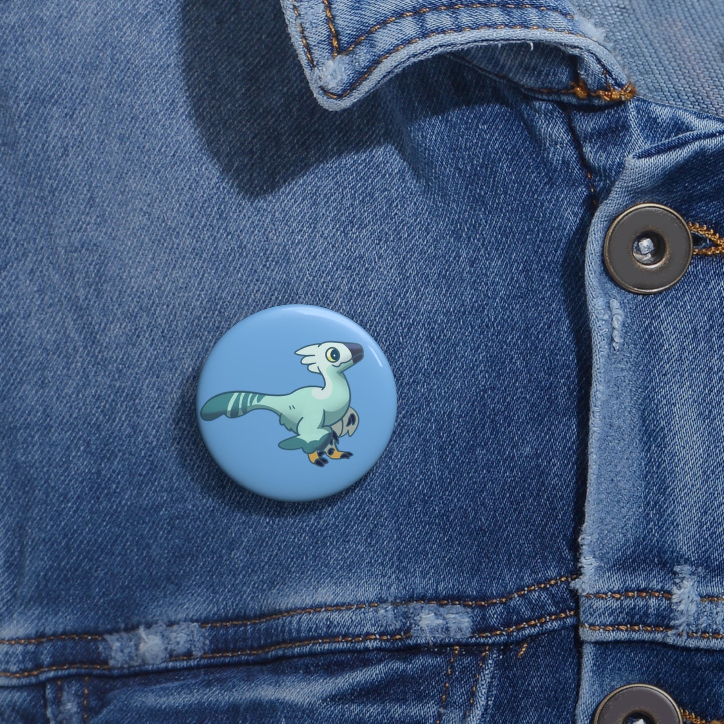 Troodon Pin Badge