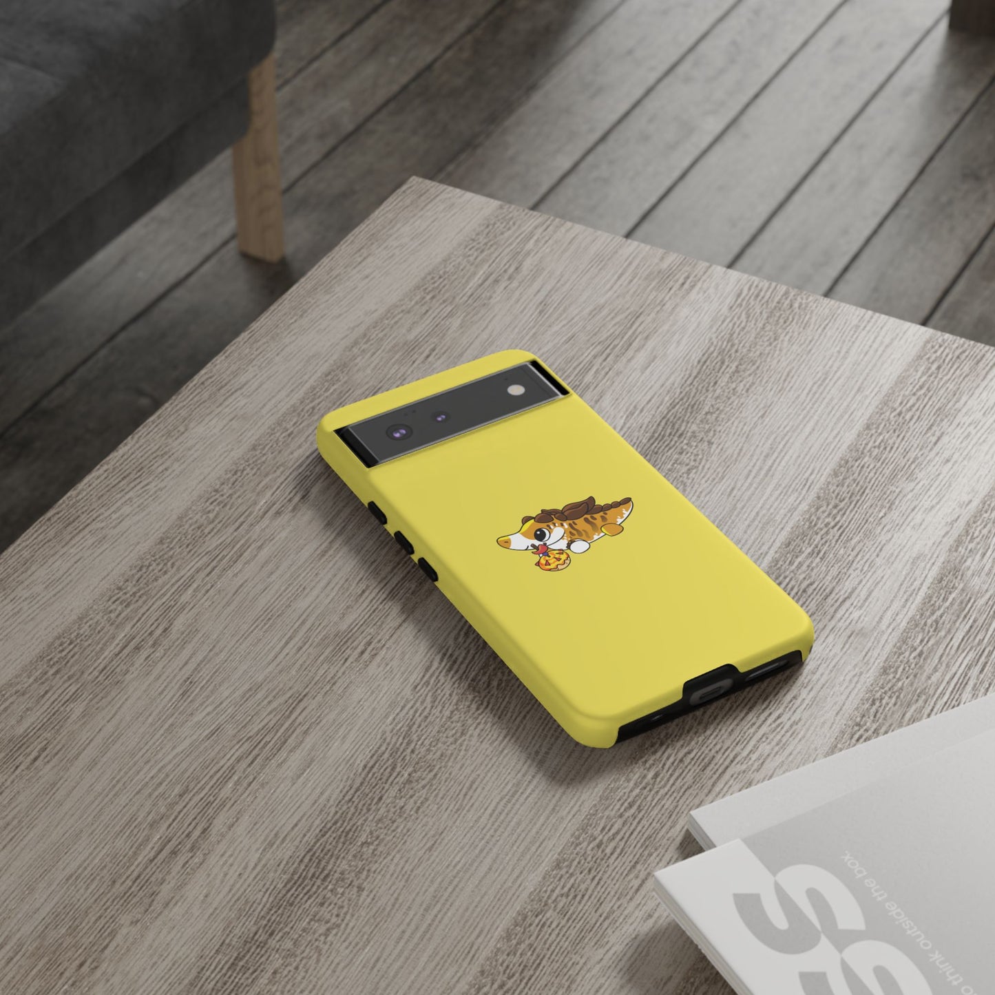 Limited Edition Desmond the Desmatosuchus Plushie Art - Phone Case
