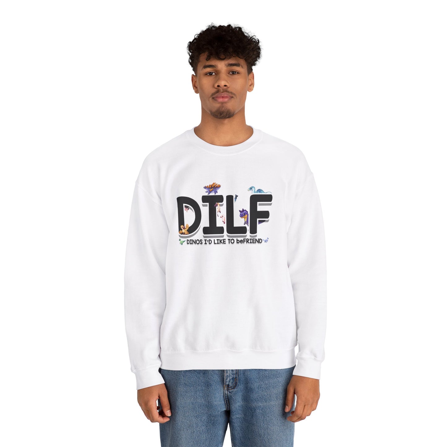 D.I.L.F - Unisex Heavy Blend™ Crewneck Sweatshirt