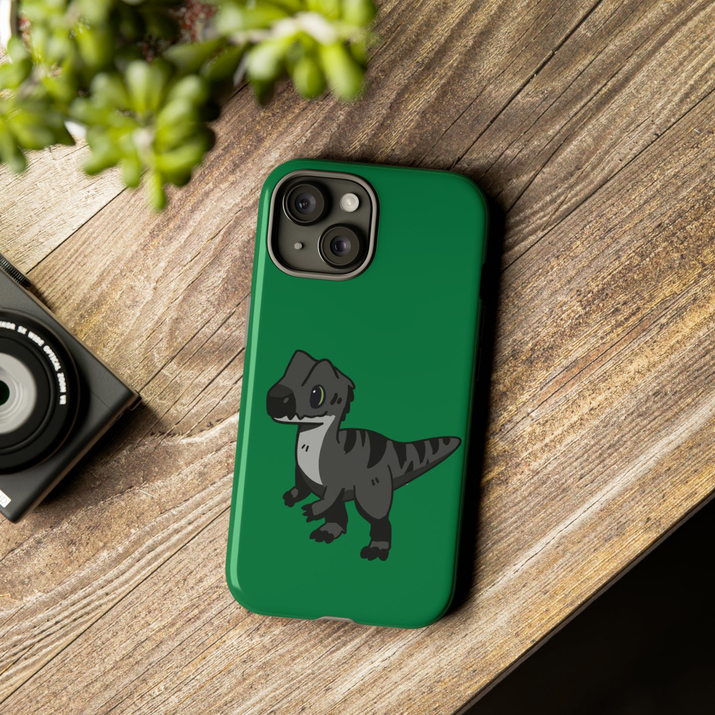 Melanistic Allosaurus - Phone Case