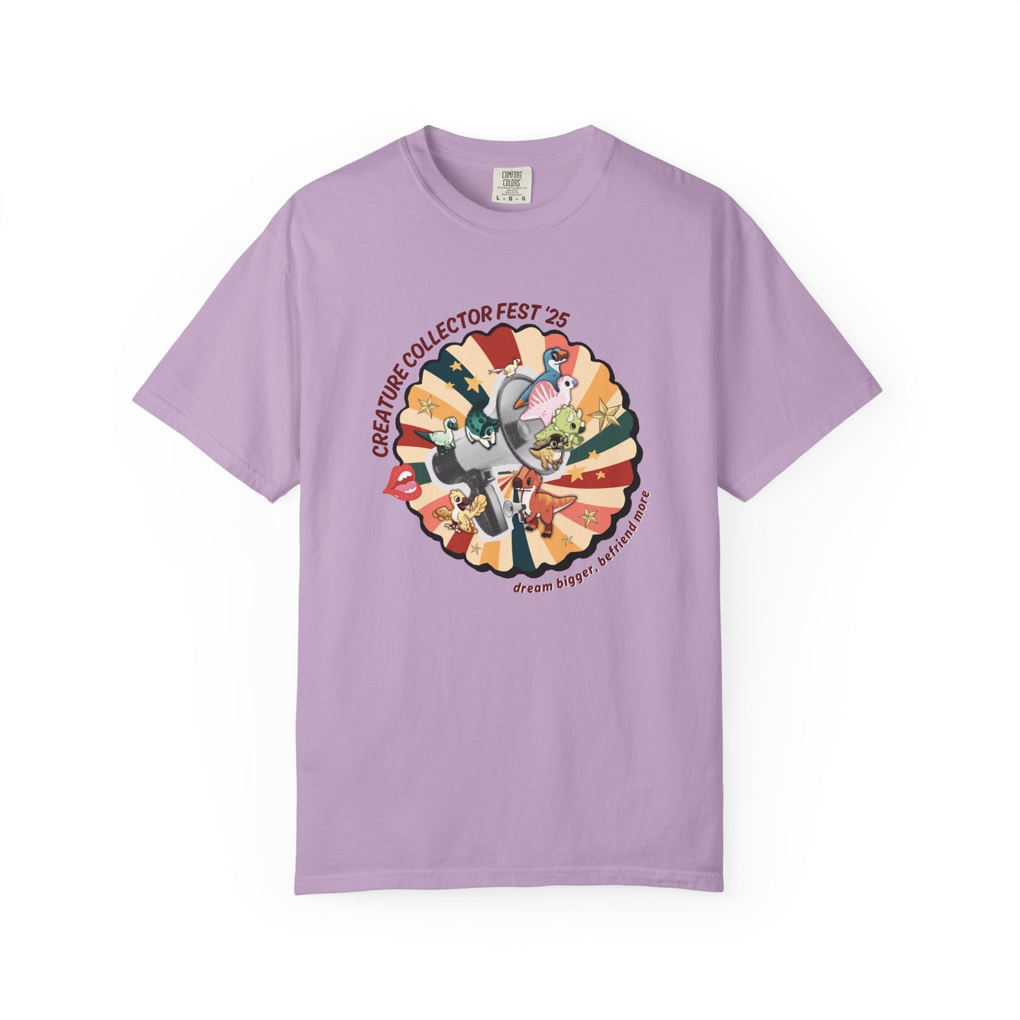 Limited Edition Dream Bigger, Befriend More - Creature Collector Festival 2025 T-Shirt