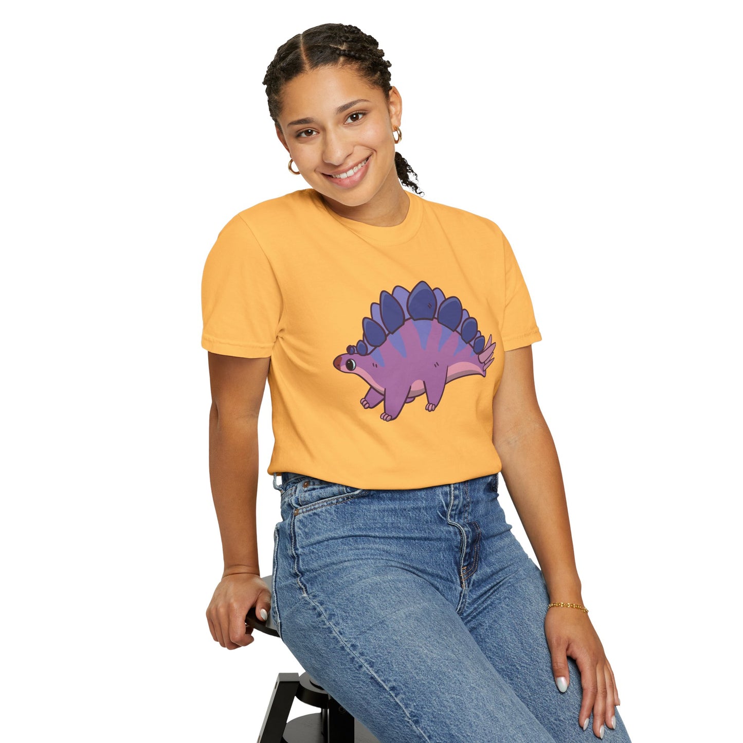 Bisexual Pride Stegosaurus- T-Shirt