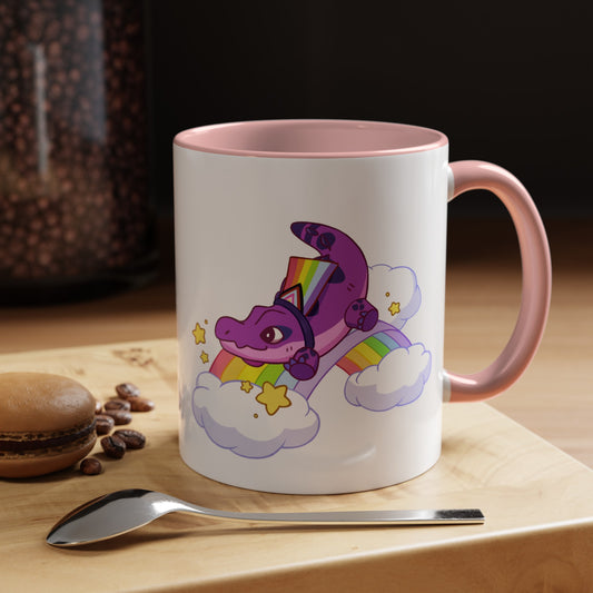 Limited Edition Pride Sarcosuchus Plushie Art - Mug
