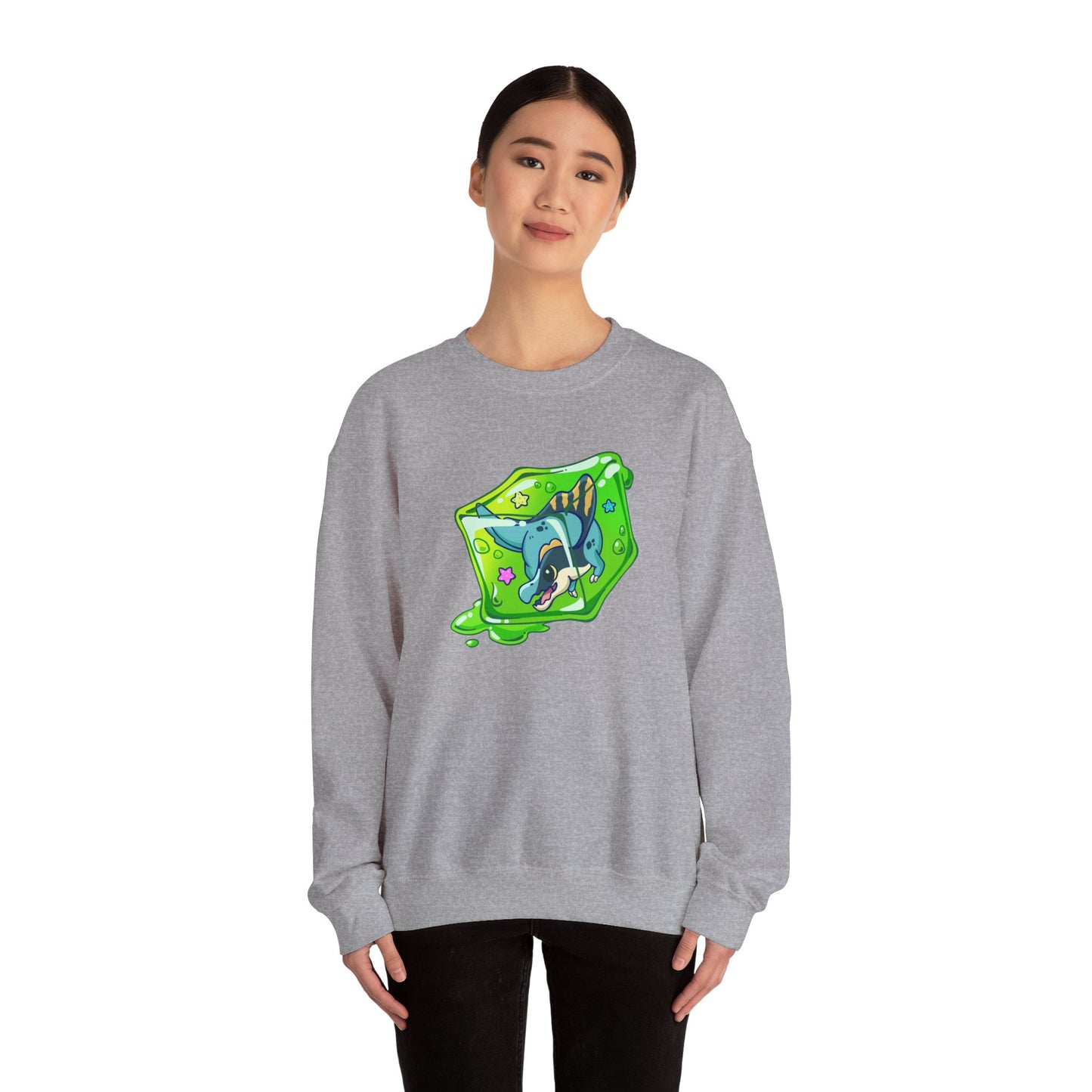 Players Choice Paleo Pines x D&D  - The Unofficial Collab Unisex Heavy Blend™ Crewneck Sweatshirt