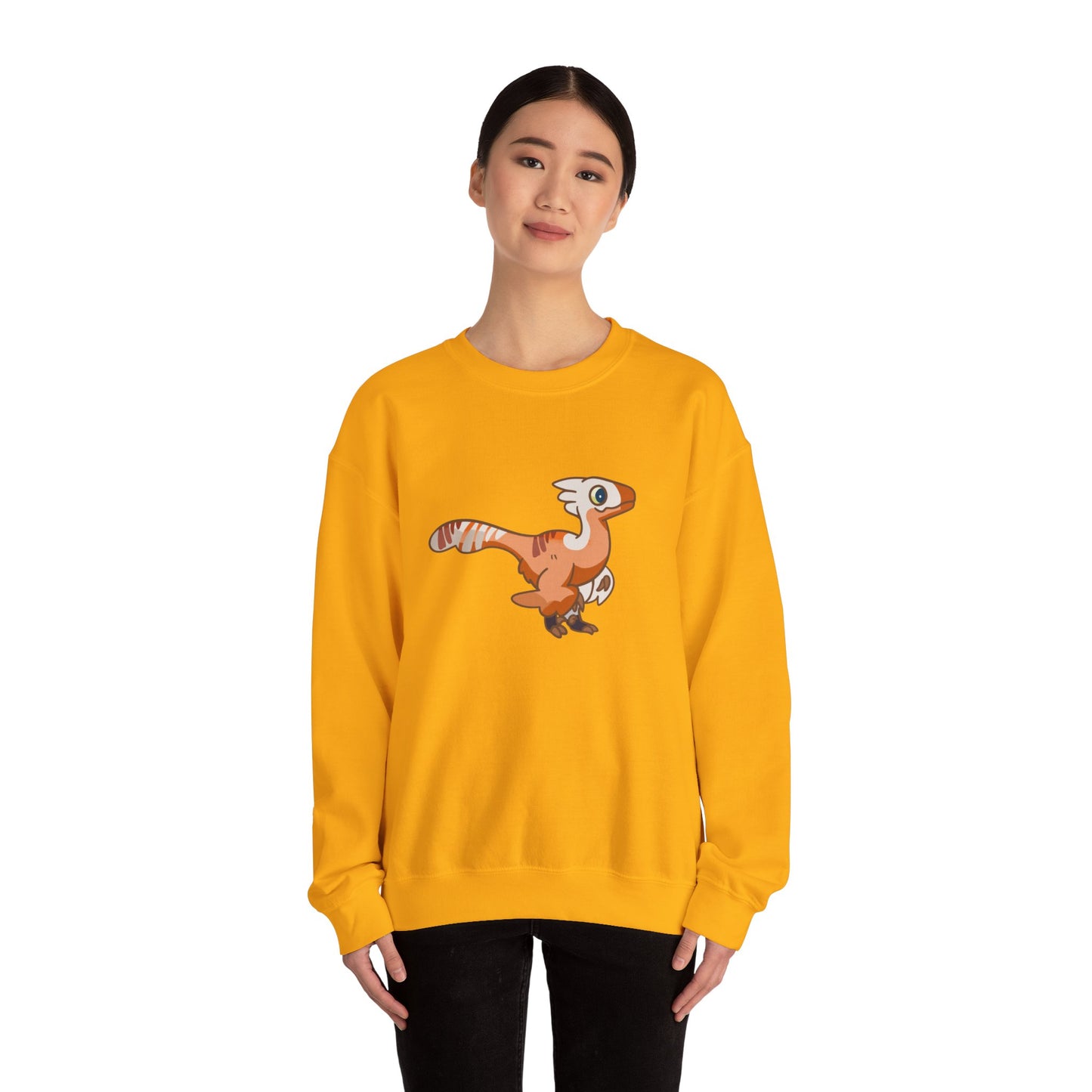 Carrot Troodon - Unisex Heavy Blend™ Crewneck Sweatshirt