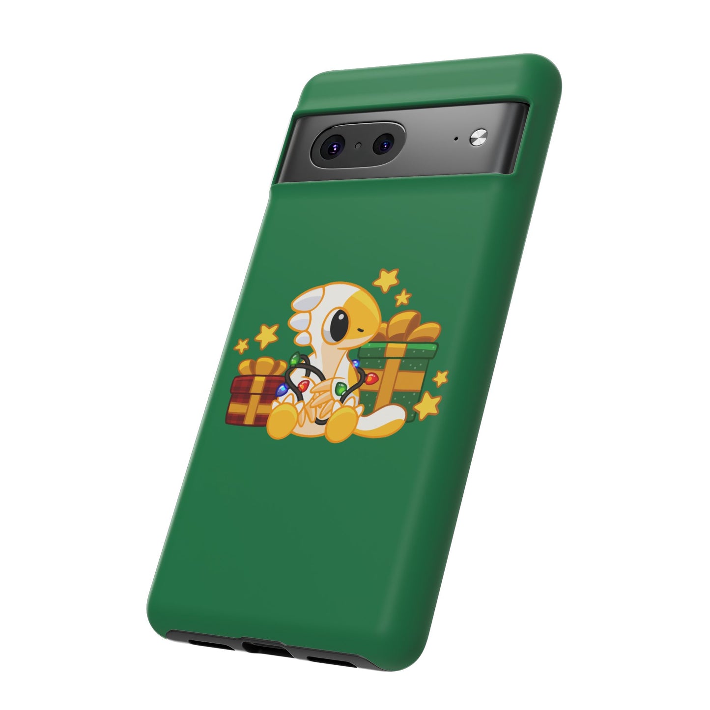 Limited Edition Scramble the Therizinosaurus Plushie Art - Phone Case