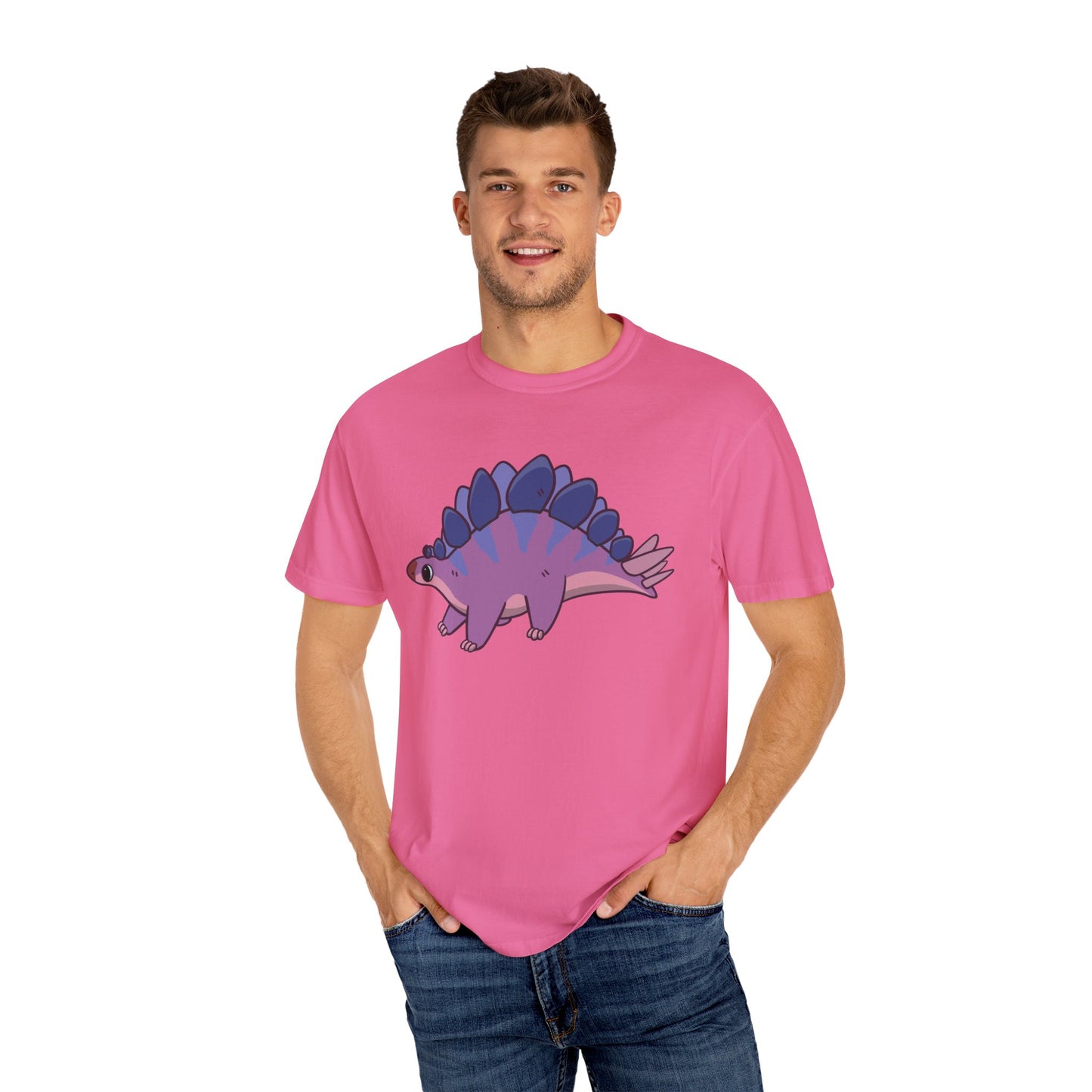 Bisexual Pride Stegosaurus- T-Shirt