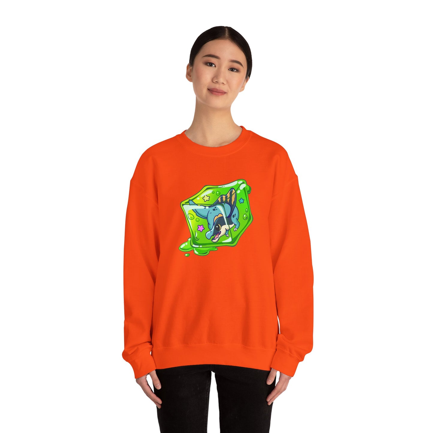 Players Choice Paleo Pines x D&D  - The Unofficial Collab Unisex Heavy Blend™ Crewneck Sweatshirt