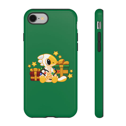 Limited Edition Scramble the Therizinosaurus Plushie Art - Phone Case