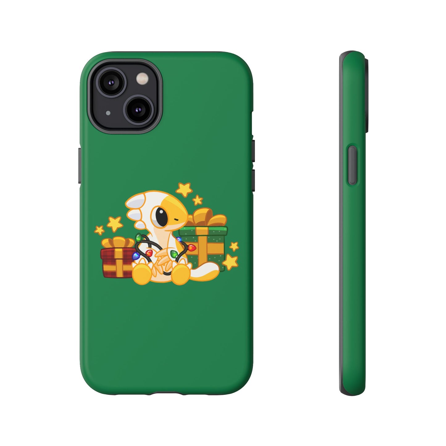 Limited Edition Scramble the Therizinosaurus Plushie Art - Phone Case