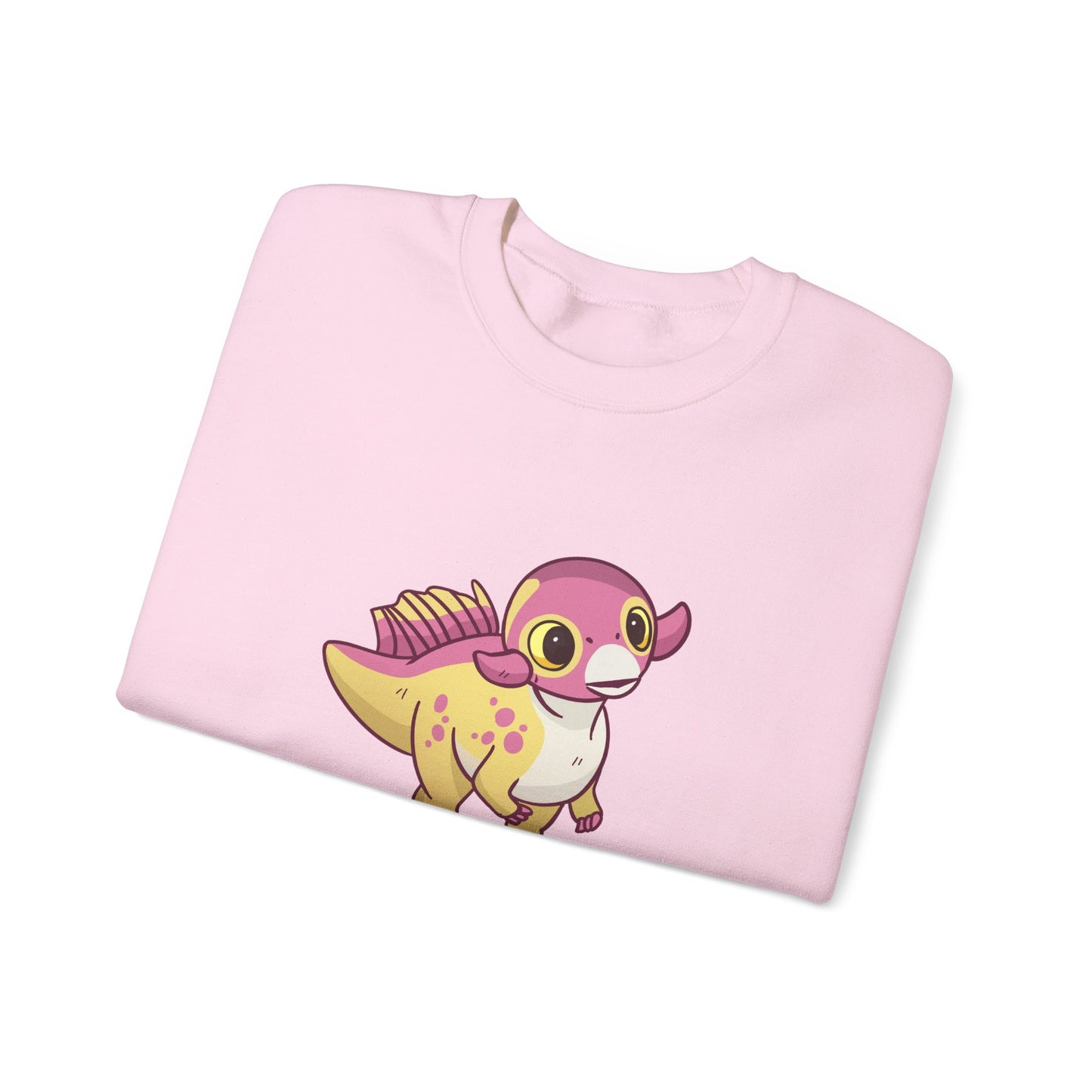 Peach Psittacosaurus - Unisex Heavy Blend™ Crewneck Sweatshirt