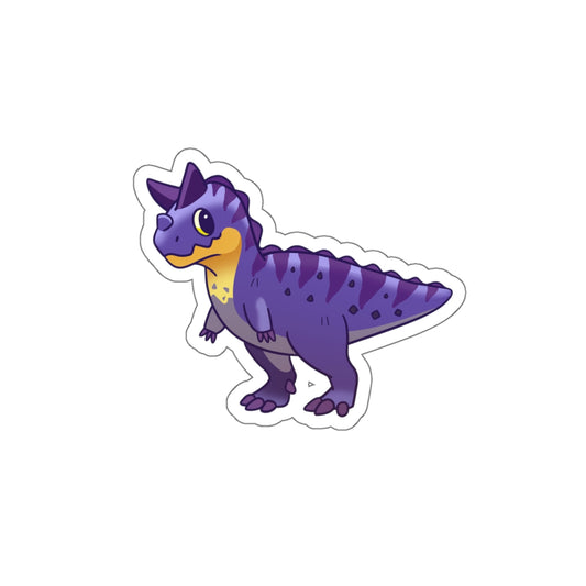 Carnotaurus Sticker - Die-Cut Stickers