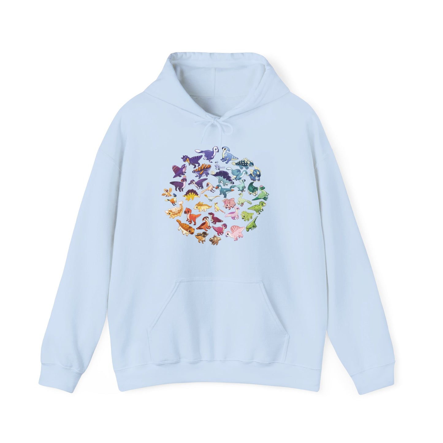 Rainbow of Dinos - Unisex Heavy Blend™ Hooded Sweatshirt