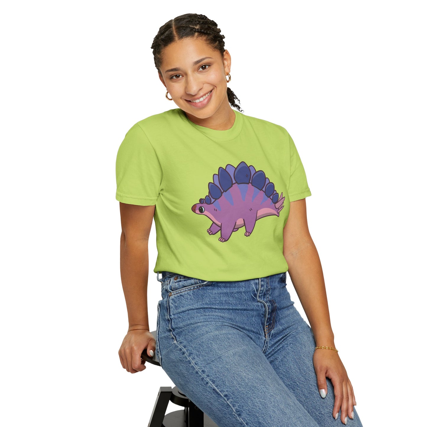 Bisexual Pride Stegosaurus- T-Shirt