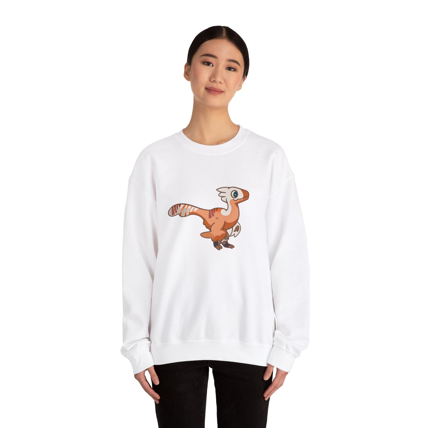 Carrot Troodon - Unisex Heavy Blend™ Crewneck Sweatshirt