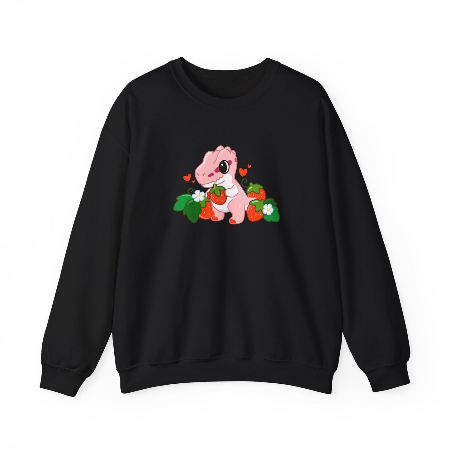 Limited Edition Strawberry Milkshake Tyrannosaurus Rex Plushie Concept Art - Sweatshirt (Australian Edition)