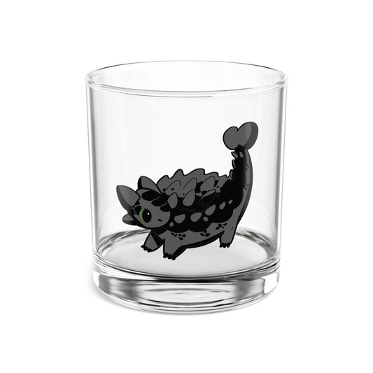 Limited Edition Retro Collectible Glass - Melanistic Ankylosaurus