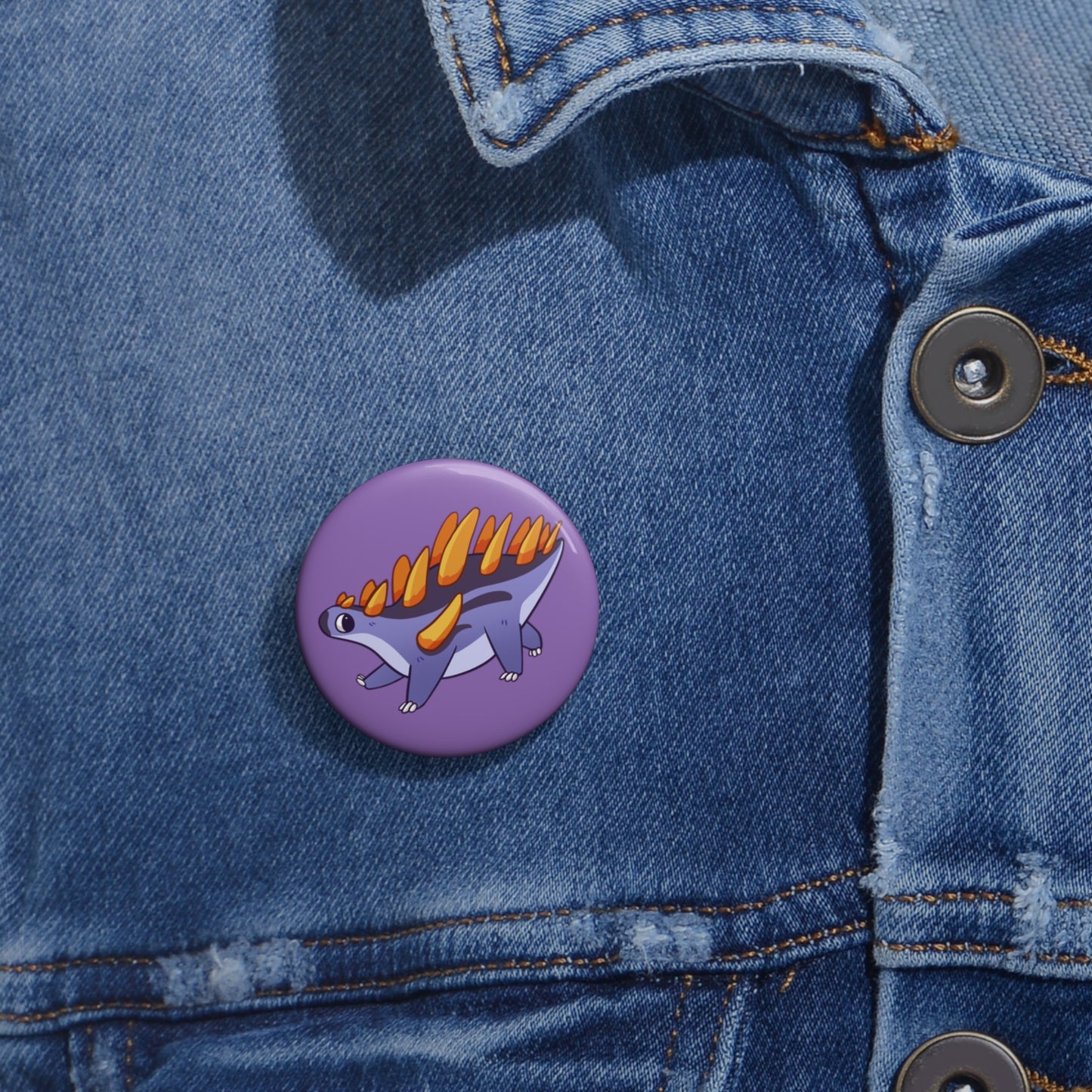 Kentrosaurus Pin Badge