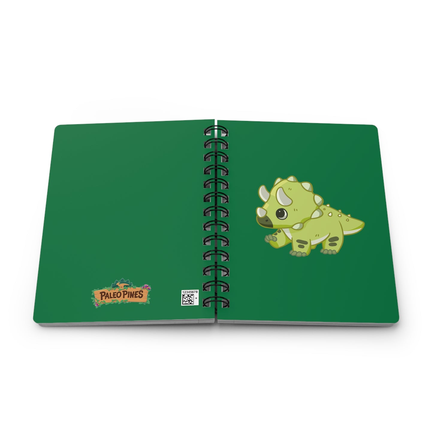 Triceratops Spiral Bound Journal