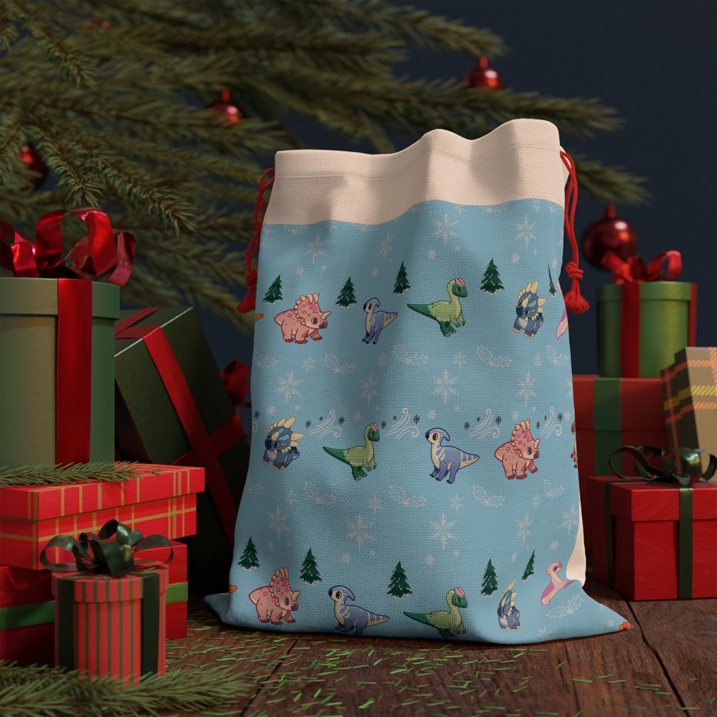 Winter Swirl Gift Bag