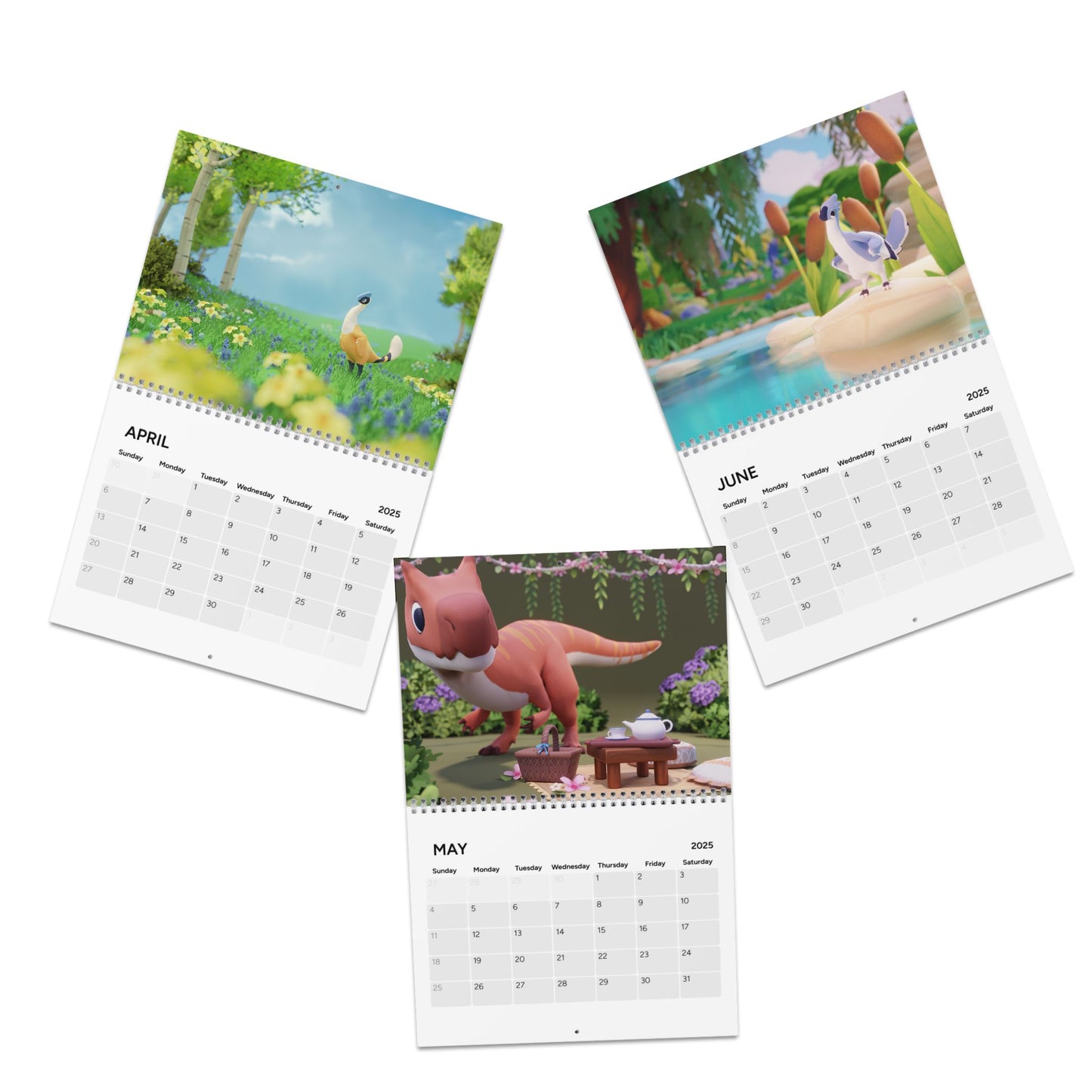 Official Paleo Pines Calendar (2025)