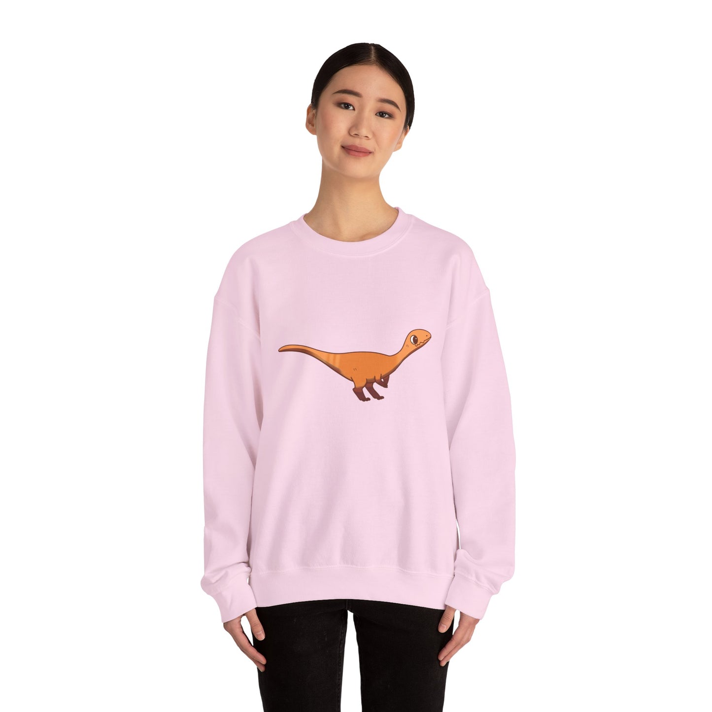 Tangerine Coelophysis - Unisex Heavy Blend™ Crewneck Sweatshirt