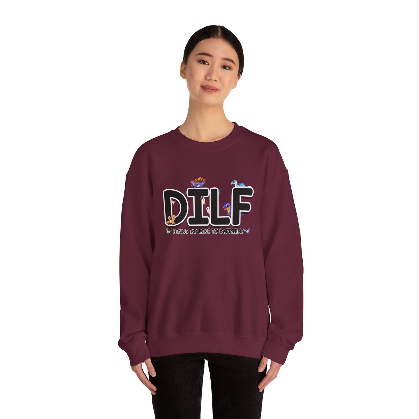 D.I.L.F - Unisex Heavy Blend™ Crewneck Sweatshirt