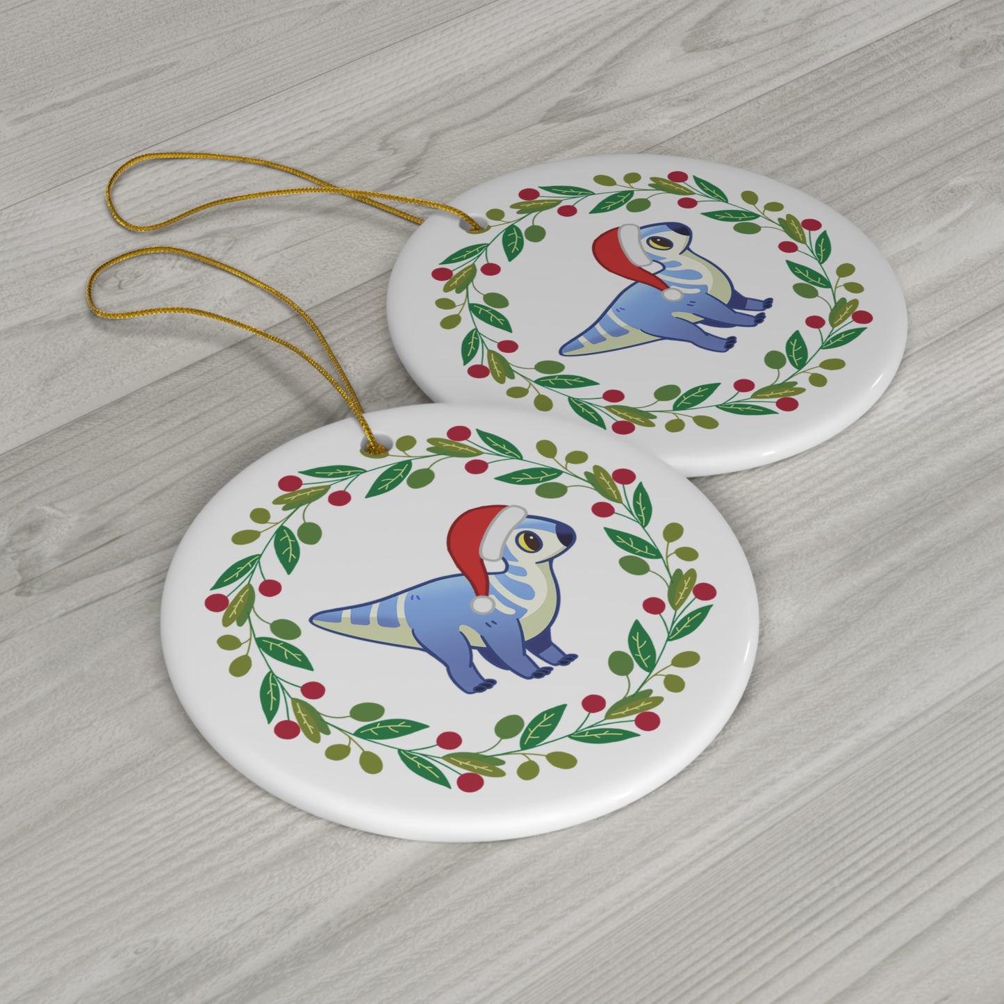 Holiday Lucky - Ceramic Ornament