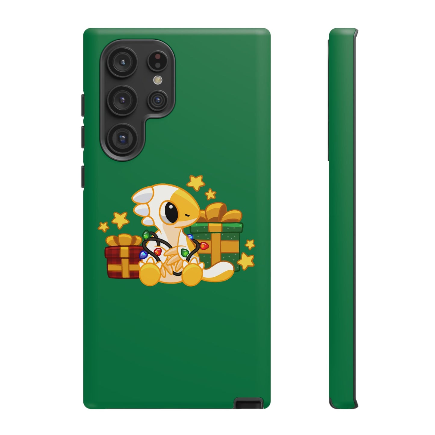 Limited Edition Scramble the Therizinosaurus Plushie Art - Phone Case