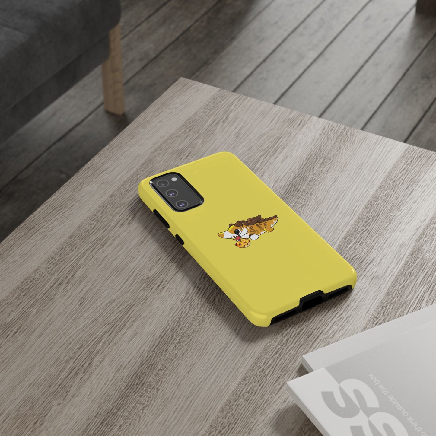 Limited Edition Desmond the Desmatosuchus Plushie Art - Phone Case