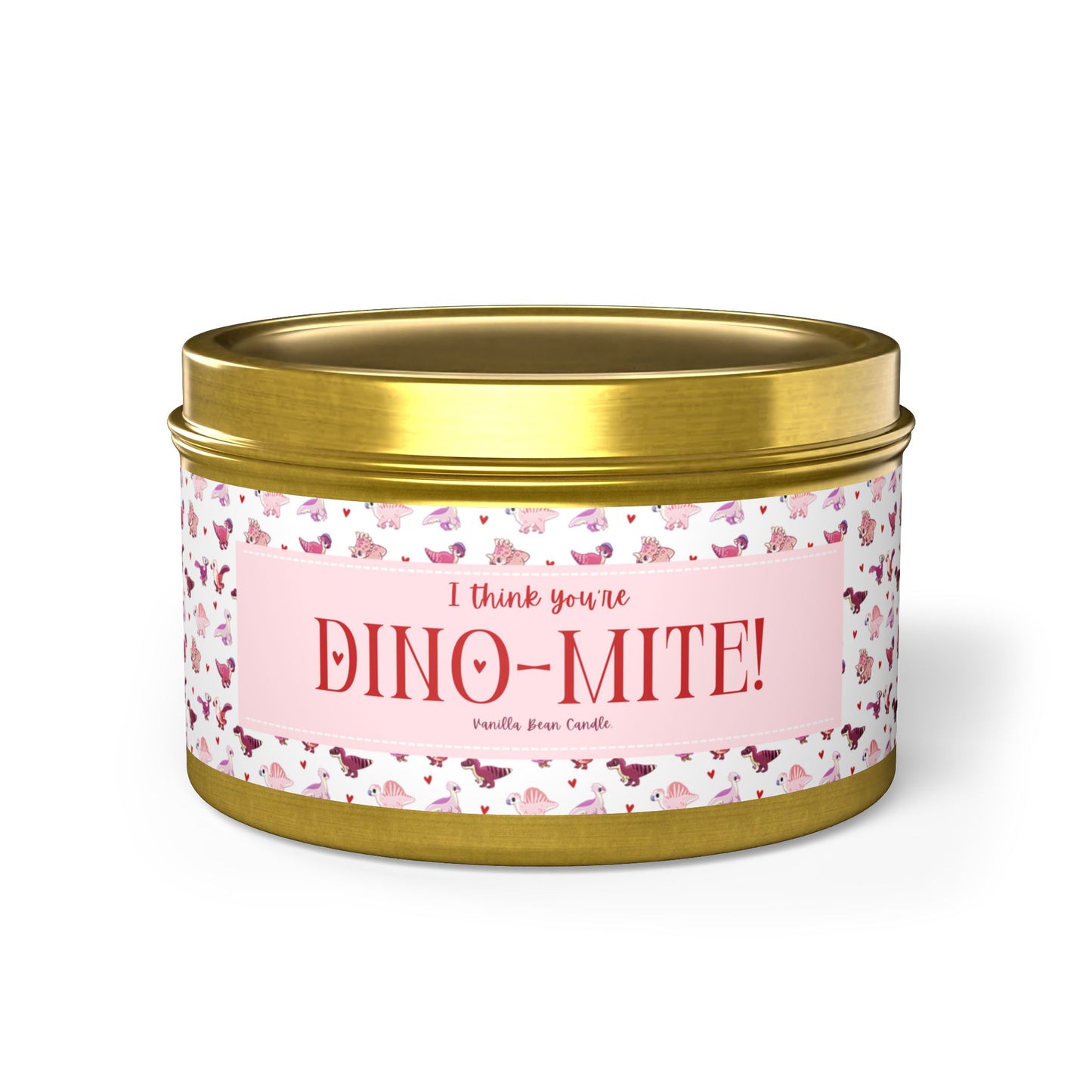 Dino-Mite Vanilla Bean Tin Candle