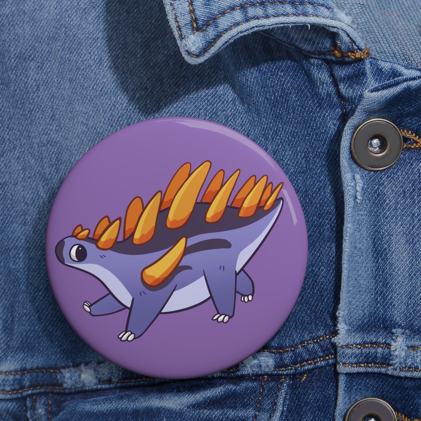 Kentrosaurus Pin Badge